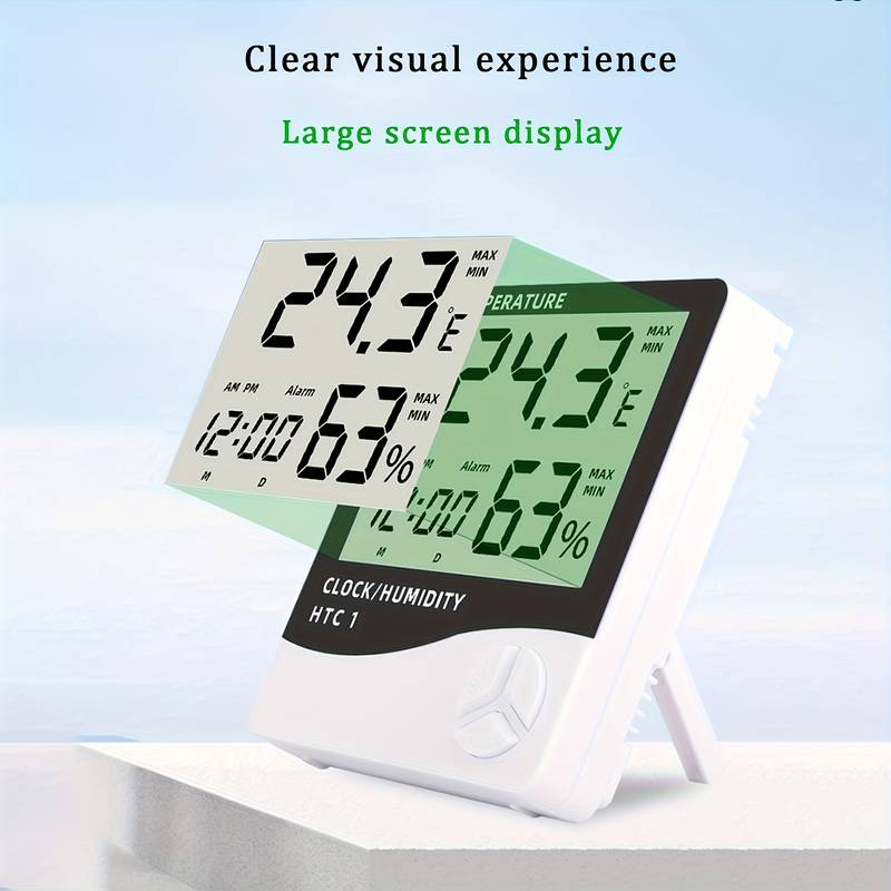 Indoor Temperature And Humidity Meter