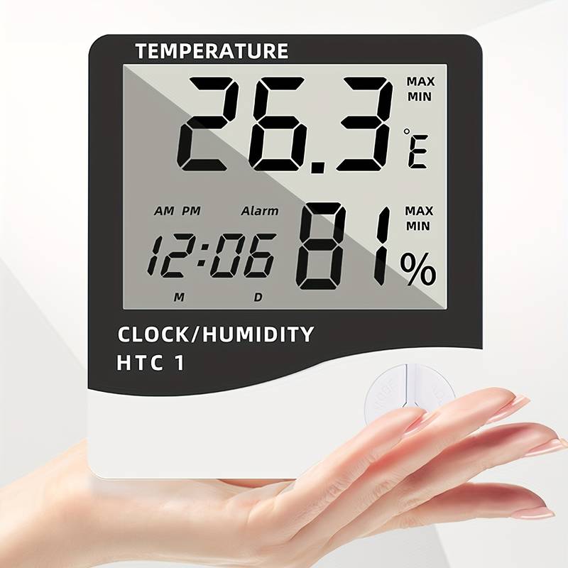 Indoor Temperature And Humidity Meter