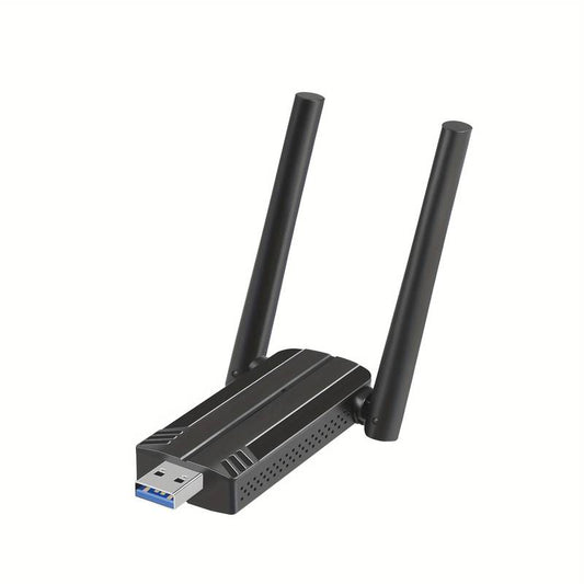 1800Mbps Wireless Adapter, USB WiFi 6 Adapter For PC